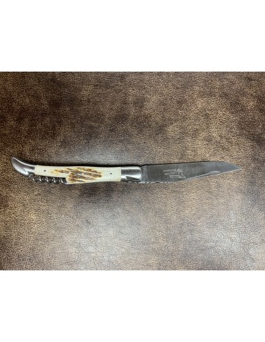 Couteau Laguiole Tire-Bouchon Cerf