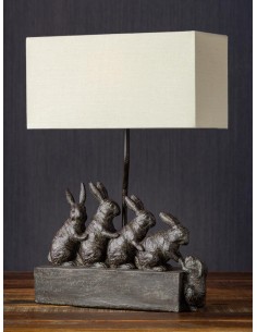 Lampe petits lapins