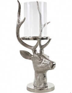 Porte bougie cerf