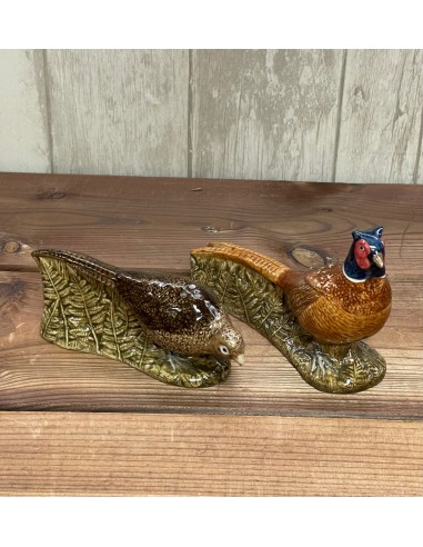 Salière et Poivrière couple de Faisan