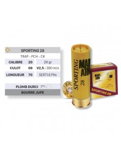 Cartouche ball trap calibre...