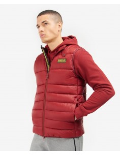 Gilet rouge Barbour...