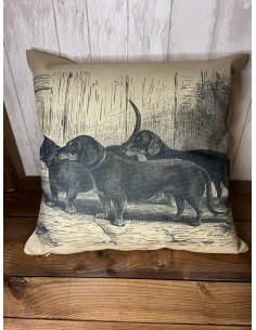 Coussin teckel