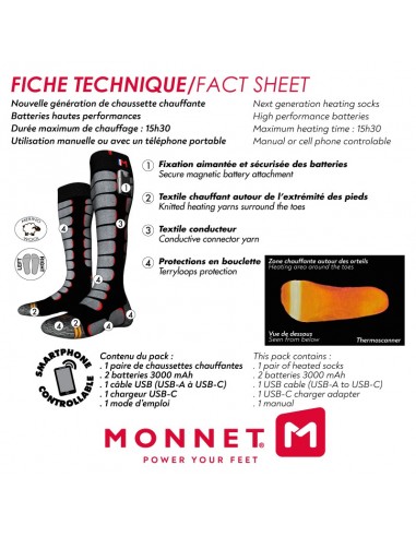 Chaussettes Monnet Heat Protection