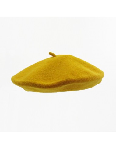Le béret Français moutarde Le béret Français moutarde