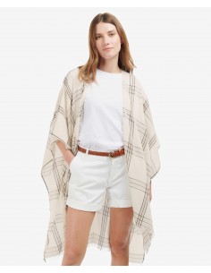 Poncho Barbour Jade Checked 2