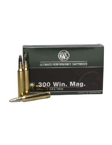 Cartouche RWS EVO 300WINMAG / 184 Gr... Cartouche RWS EVO 300WINMAG / 184 Gr...