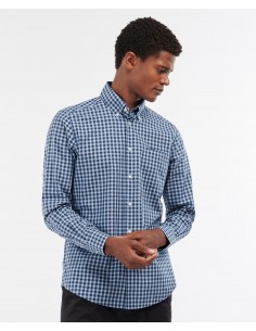 Chemise Barbour Merryton bleue