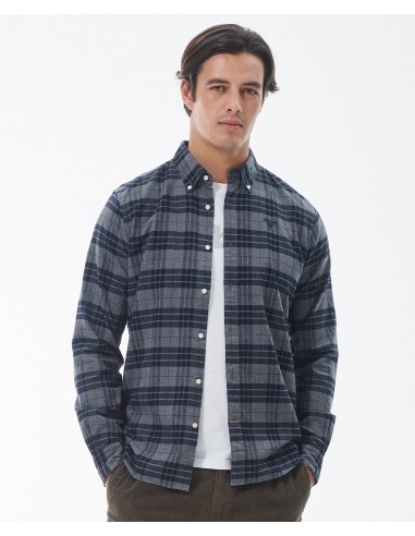 Chemise Barbour Swinton grey marl Chemise Barbour Swinton grey marl