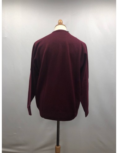 Pull Alan Paine col rond bordeaux Pull Alan Paine col rond bordeaux