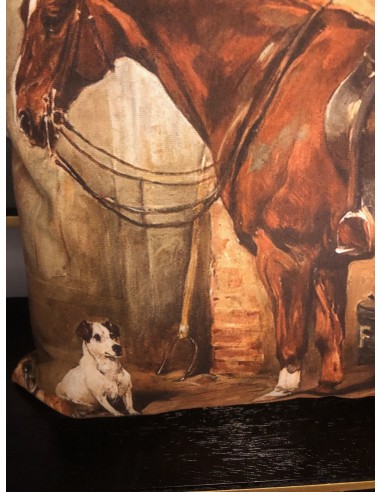 coussin cheval et chien