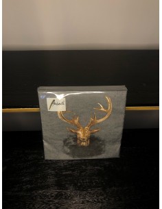 serviettes en papier cerf...