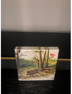 serviettes en papier sangliers