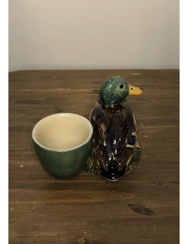 coquetier canard en céramique
