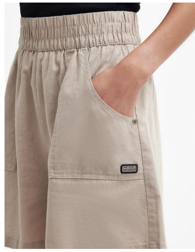 short barbour parisse beige short barbour parisse beige