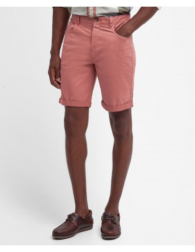 Short Barbour twill pink clay