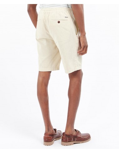 Short Barbour coton et lin