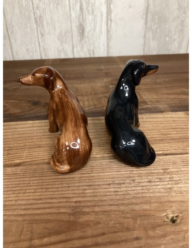 Salière et poivrière teckel