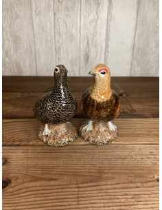 Salière poivrière perdrix