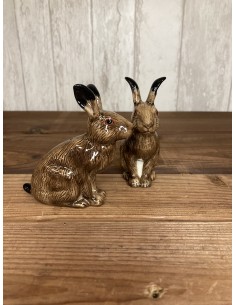 Salière poivrière lièvres