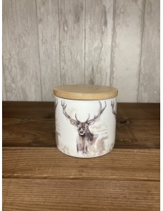 Pot de conservation cerf...