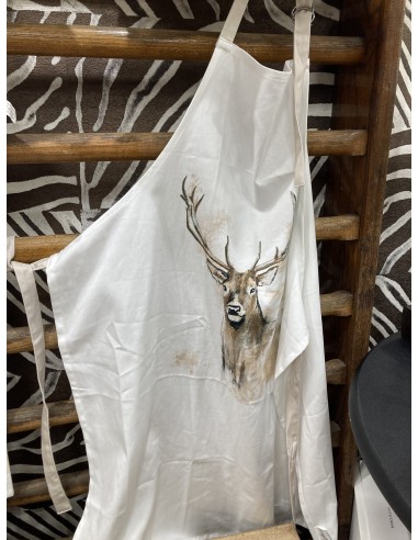 Tablier cerf