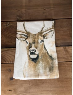 Torchon cerf 2