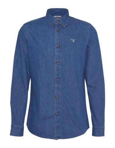 Chemise Barbour Crest chambray