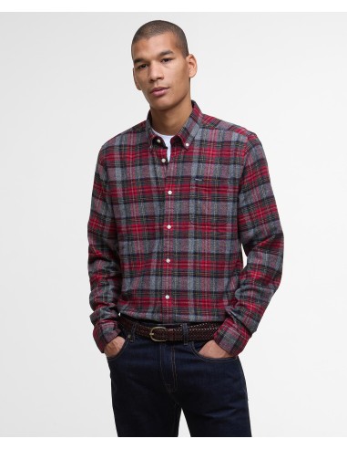 Chemise Barbour Ashroad red