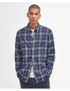 Chemise Barbour Crossfell blue