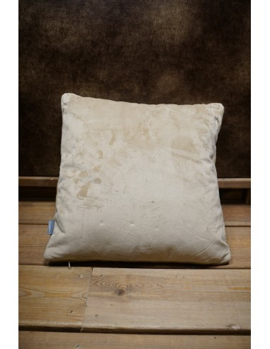 Coussin Élan Noël beige