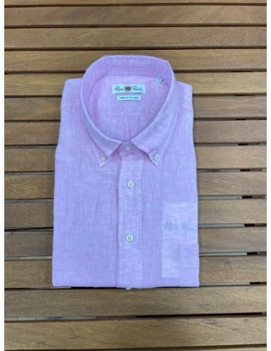 Chemise Alan Paine Lin rose