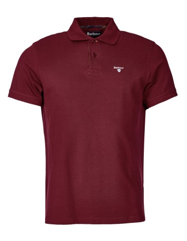 Polo Barbour tartan pique ruby