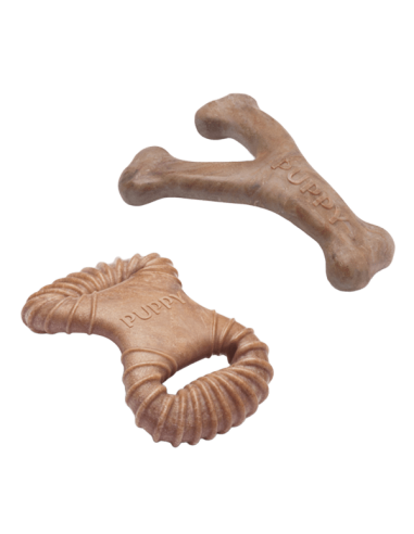 Jouet pour chiot dental bacon