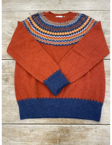 Pull Harley Fairisle Selvedge/Furnace