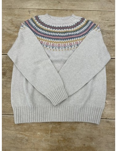 Pull Harley Fairisle Yoke Swansdown